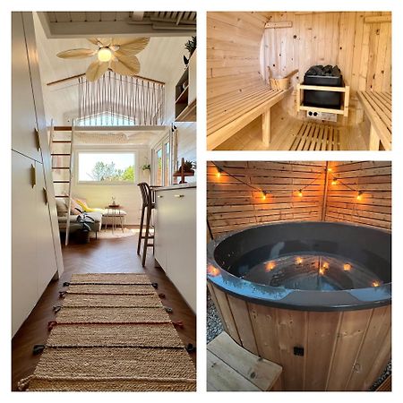 Villa Tiny House Gaensebluemchen Kirchanschoring Exterior foto