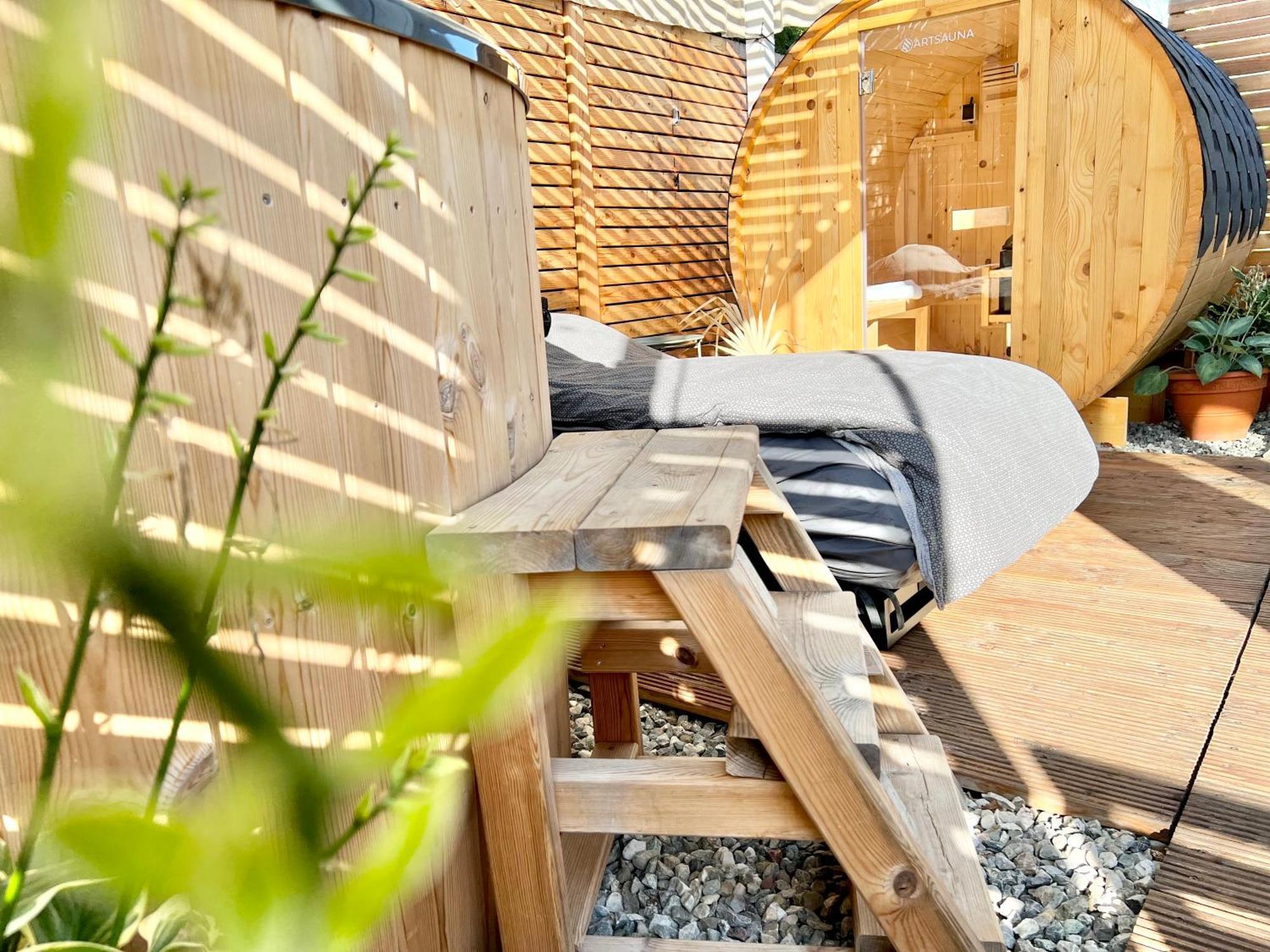 Villa Tiny House Gaensebluemchen Kirchanschoring Exterior foto